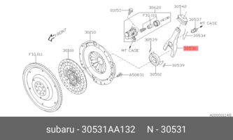 Вилка сцепления (гидро) IMPREZA (GE/GH/GJ) 2007-> / XV (G33) 2011-> / FORESTER (S10) 1999-2002