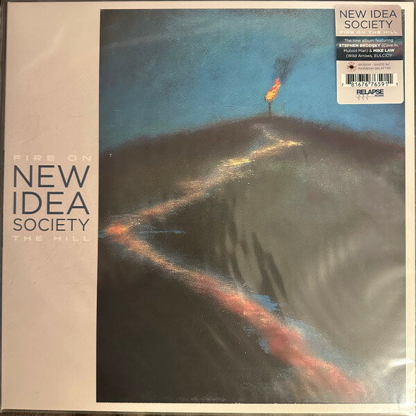 Виниловая пластинка White With Rainbow Splatters - New Idea Society - Fire On The Hill, Vinyl, LP
