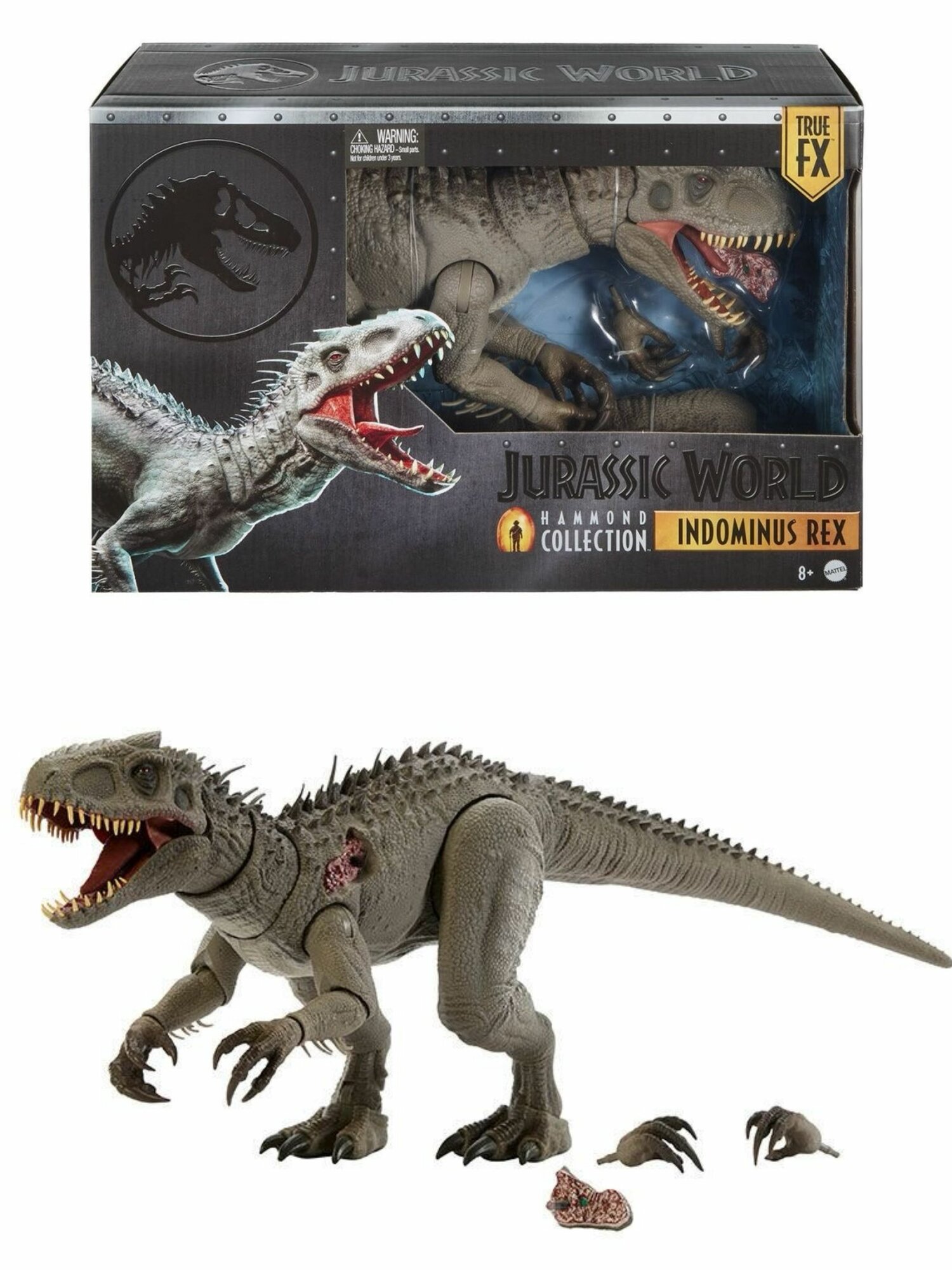 Фигурка MATTEL Мир юрского периода Коллекция Хаммонда "Тиранический тираннозавр Рекс"Toys