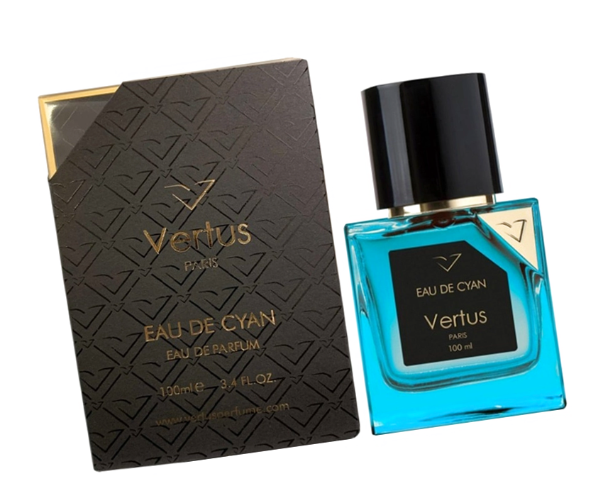 Вертус О Де Сиан ароматная водная вода 100 мл для мужчин и женщин - Vertus Eau De Cyan парфюм
