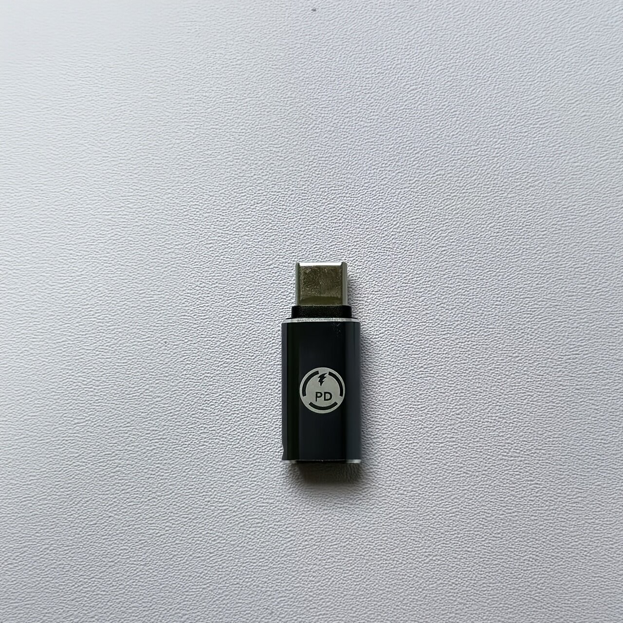 Адаптер-переходник с разъёмом Lightning на USB Type-C для мобильных телефонов, компактный, для быстрой зарядки и передачи данных, тёмно-синий, 1 шт.