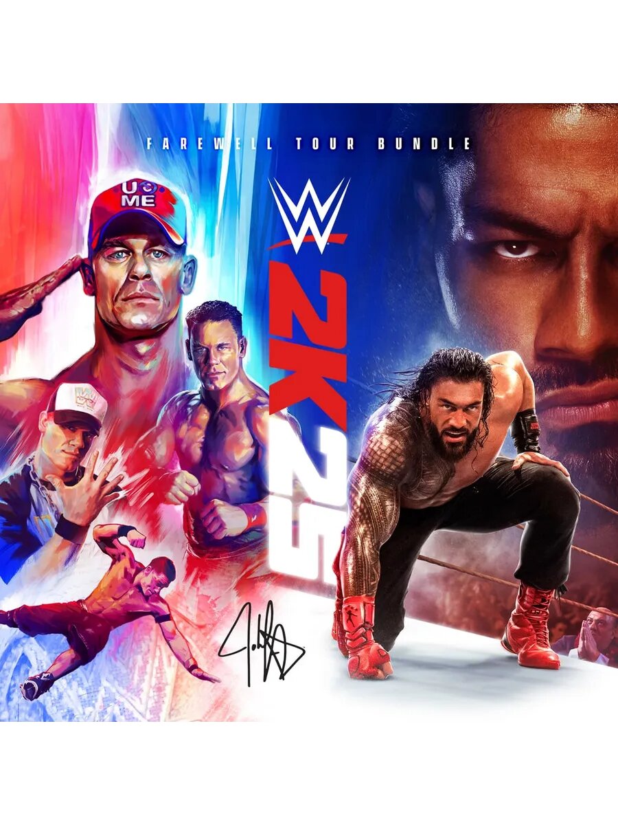 Набор WWE 2K25 Farewell Tour Bundle PS4 & PS5