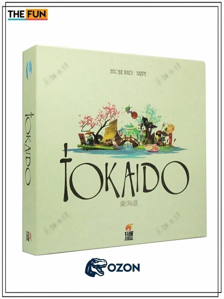Настольная Карточная Игра Настольная TOKAIDO Игра Новая Версия Игры