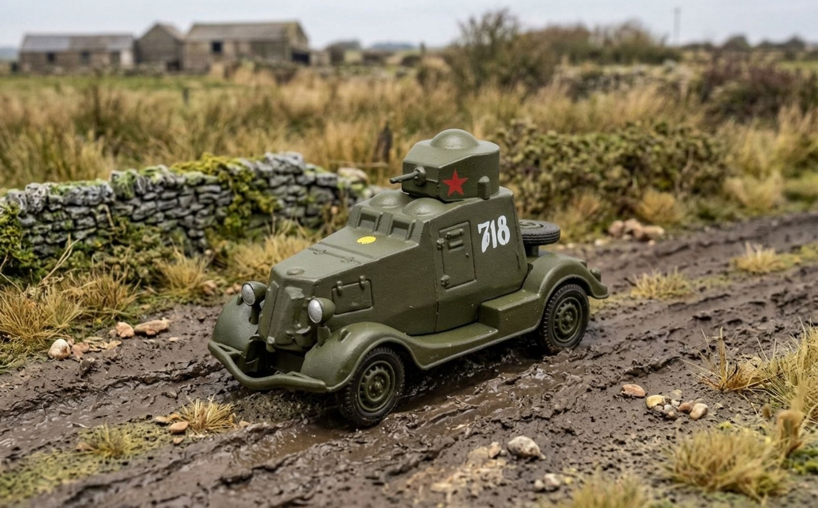 Масштабная модель 1/72, Бронеавтомобиль ФАИ