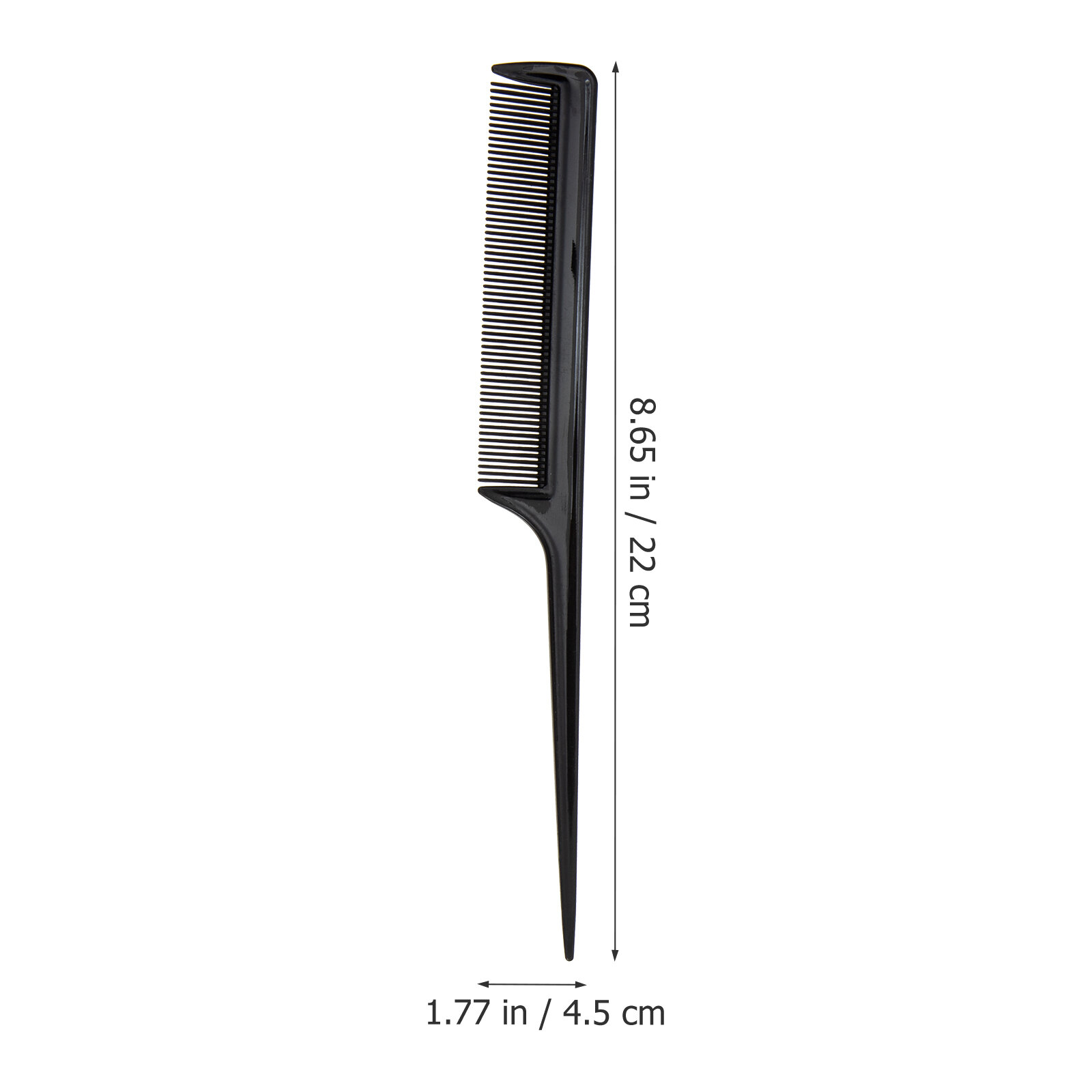 Набор Из 1 Штуки Расчесок Для Укладки Волос Чёрного Цвета Размер 22x4.5 Cm