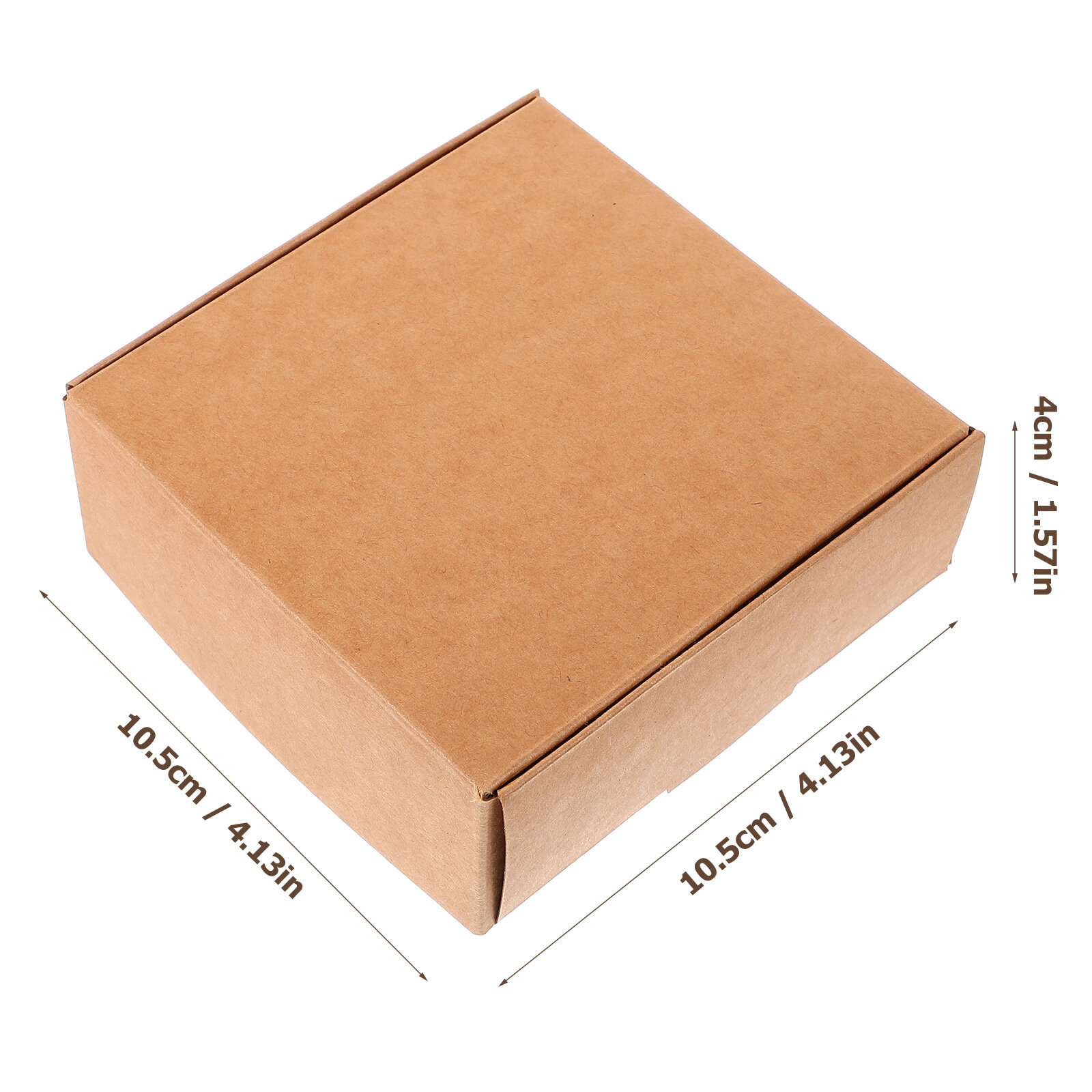 20 Штук Коробки Для Мыла Из Бумаги Размер 10.50X10.50X4.00Cm Отлично Подходят Для Упаковки И Подарков