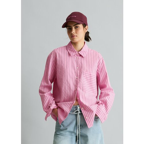 фото Рубашка marc o'polo denim, размер l, розовый
