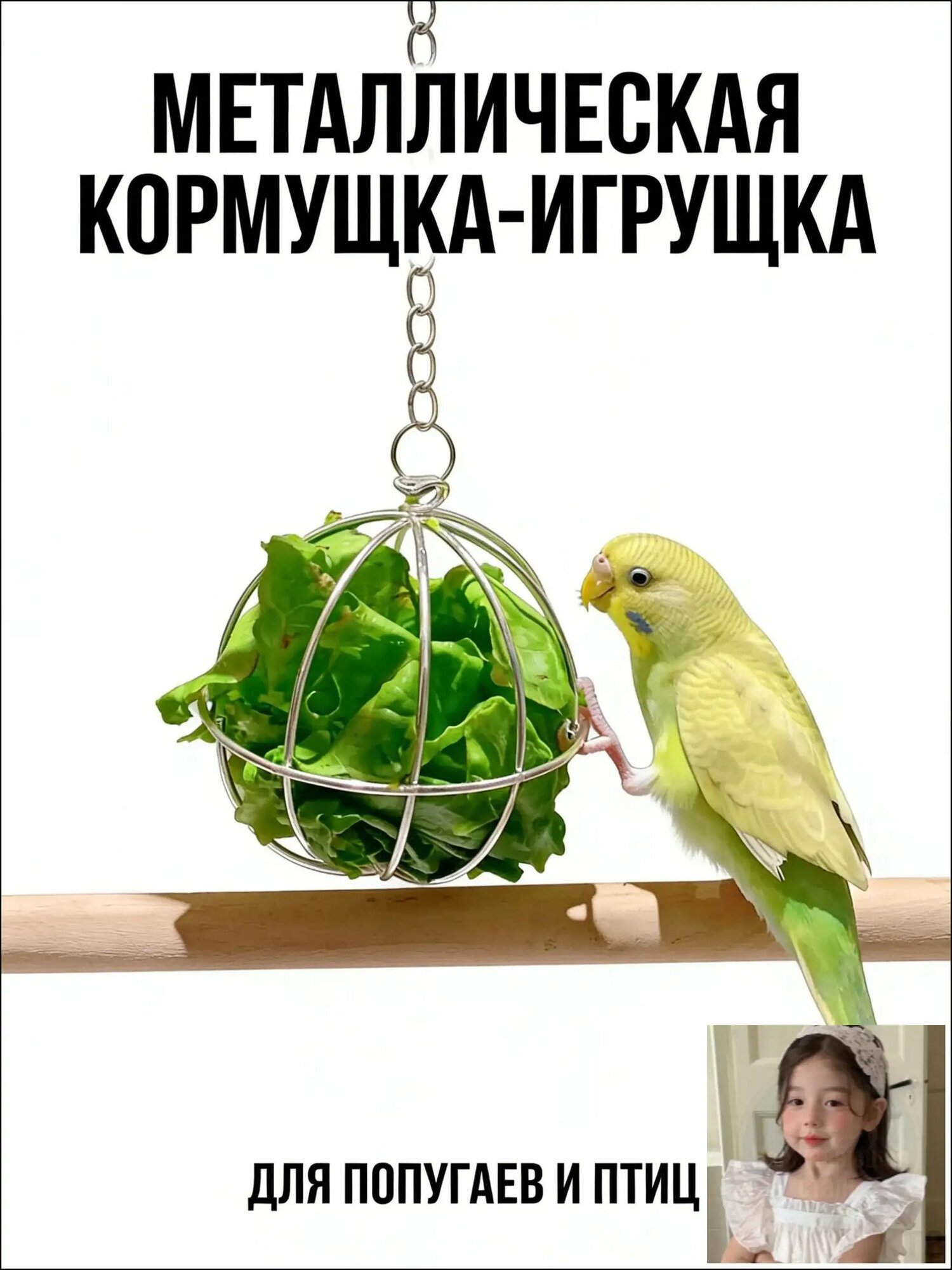 Эксклюзивный держатель для овощей с фигуркой попугая в клетке, универсальный аксессуар для кухни