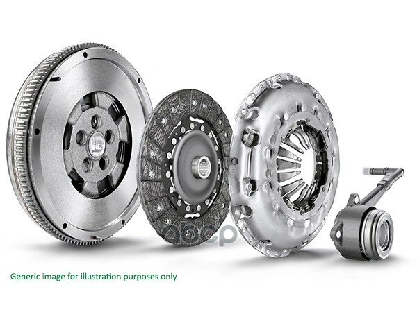 Ккт сцепления с двухмассовым маховиком VOLVO XC70 II Luk арт. 600037700