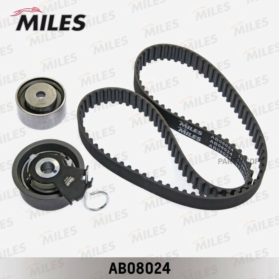 MILES AB08024 Комплект ремня ГРМ HYUNDAI i30/TUCSON/KIA CEED/SPORTAGE 2.0 03- AB08024 MILES AB08024