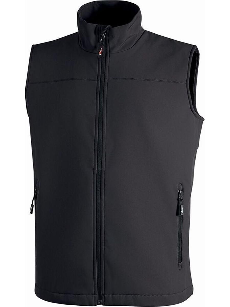 Жилет U-Power Dublino Outdoorweste, чёрный, 5XL