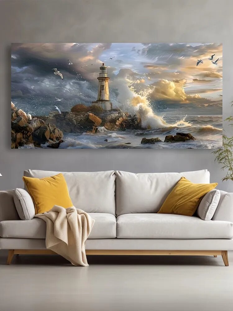 Картина "Печать струй" 100x50 см