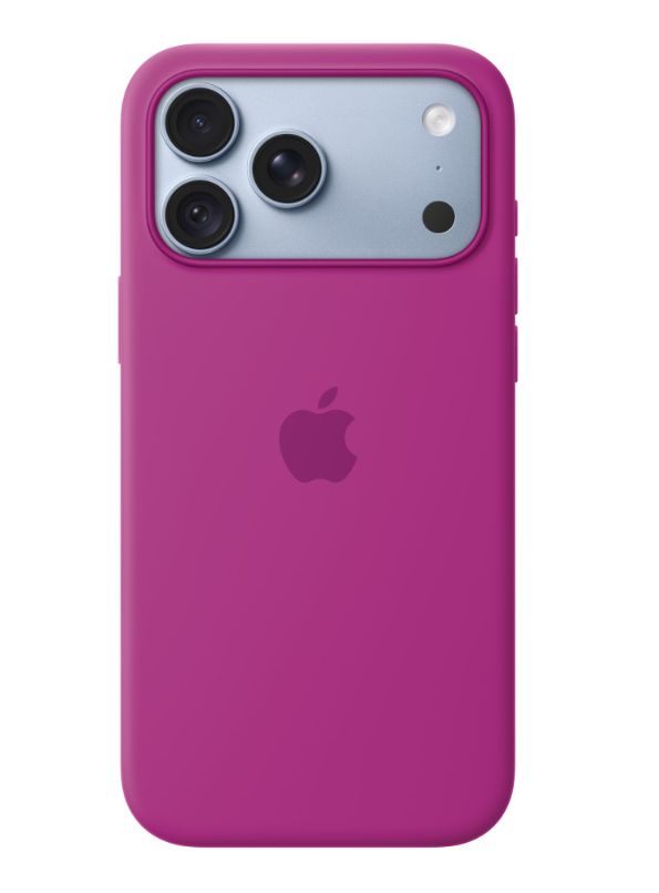 Чехол Apple iPhone 18 Pro Max Silicone Case with MagSafe - Magenta(MK904)