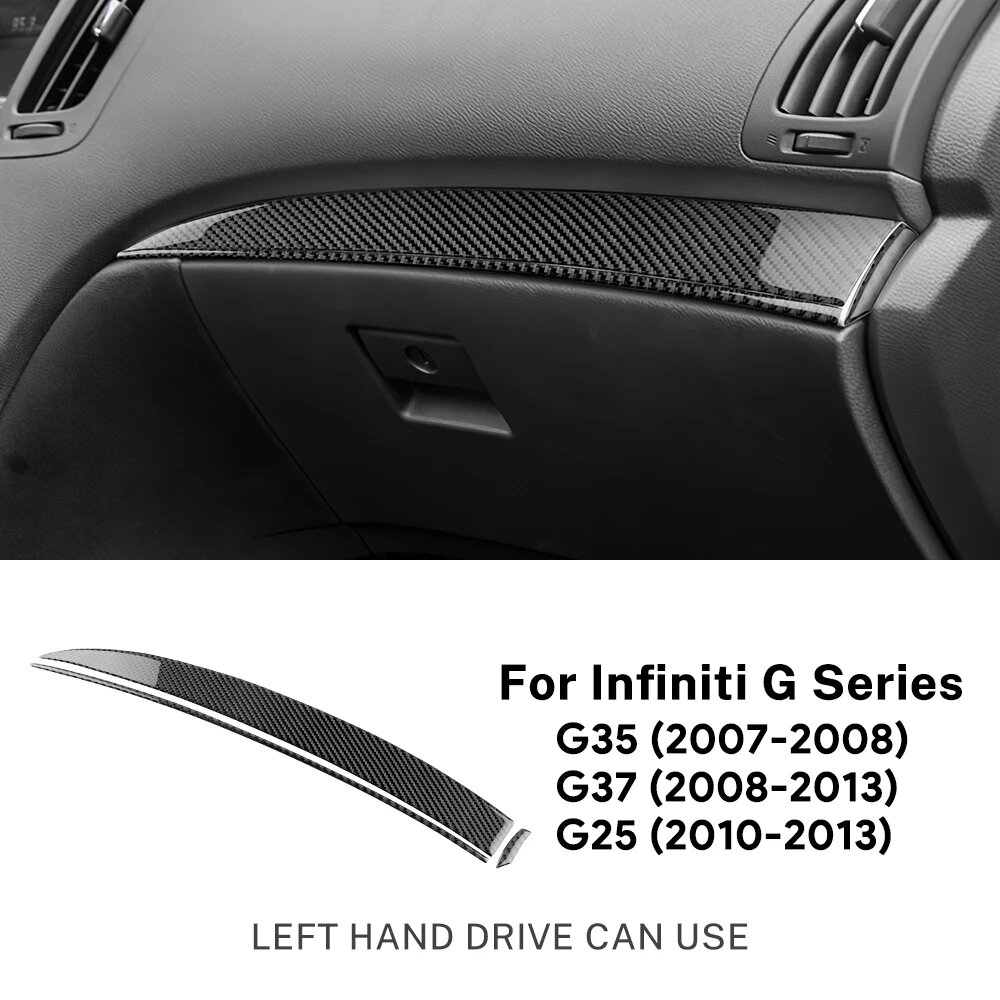 Декор панели для Infiniti G25/G35/G37 LHD Black
