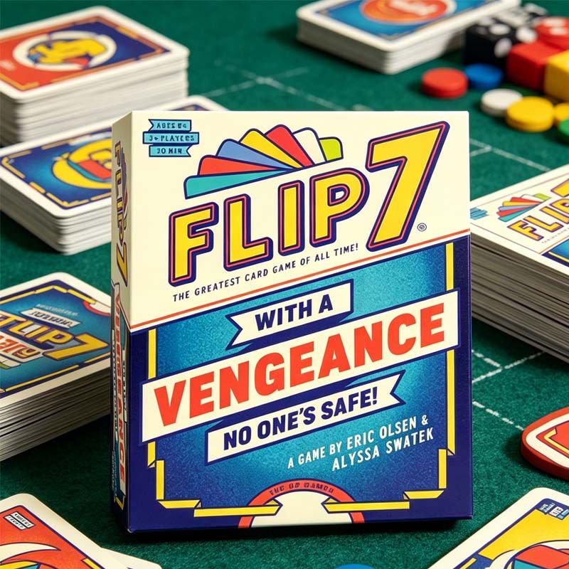 Карточная игра Flip 7: With a Vengeance