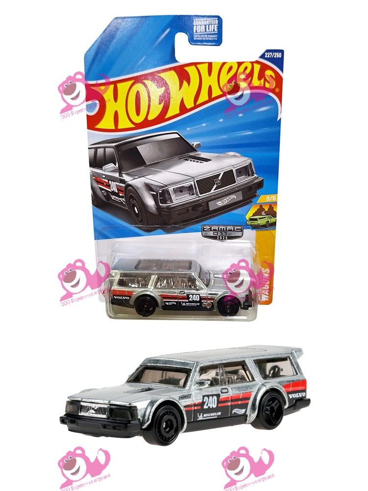 Машинка Mattel Hot Wheels 2025 Zamac Volvo 240 Drift Wagon