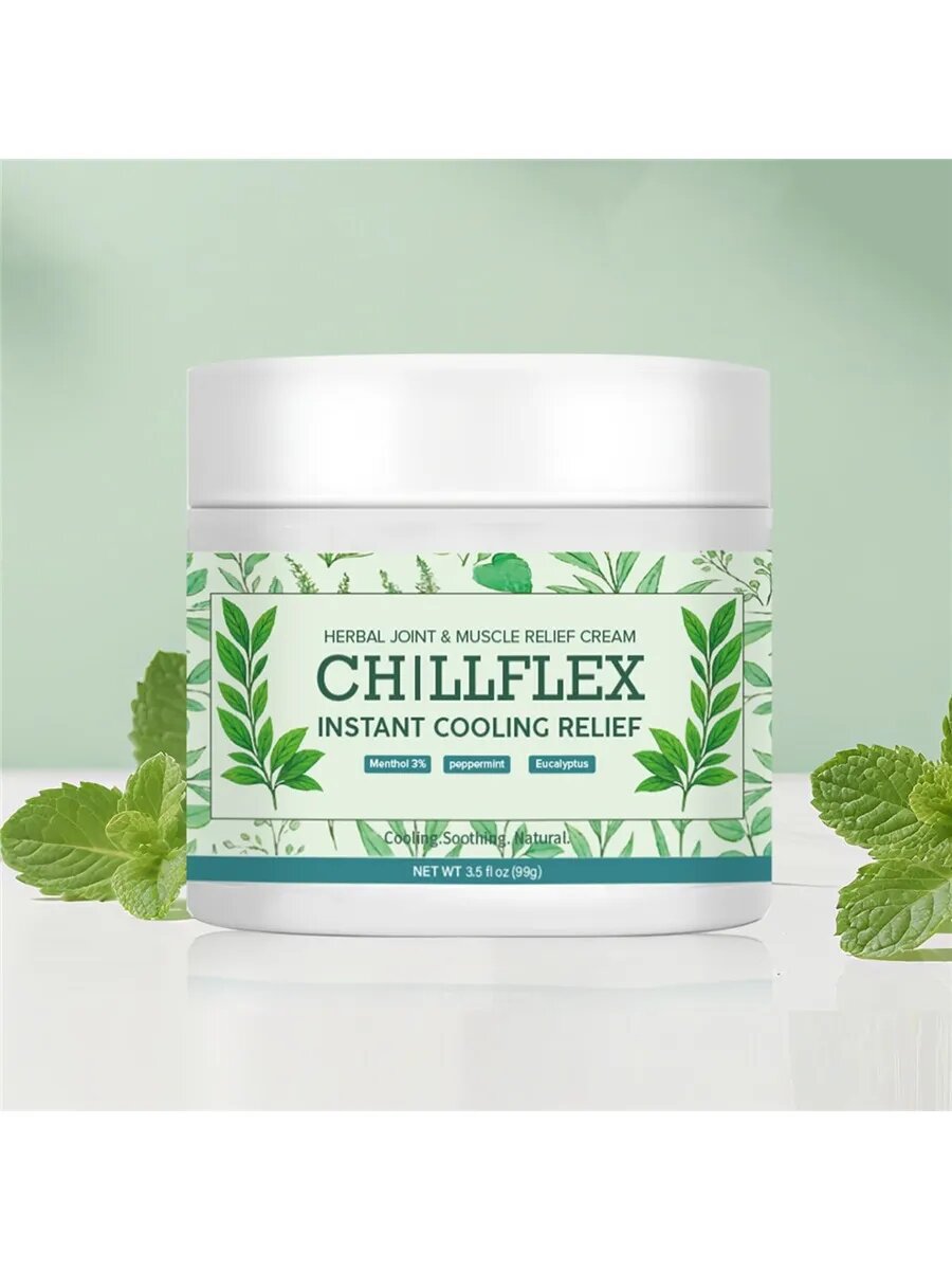 CHllFLEX Instant Cooling ReIief Cream - лечебная смягчающая способность