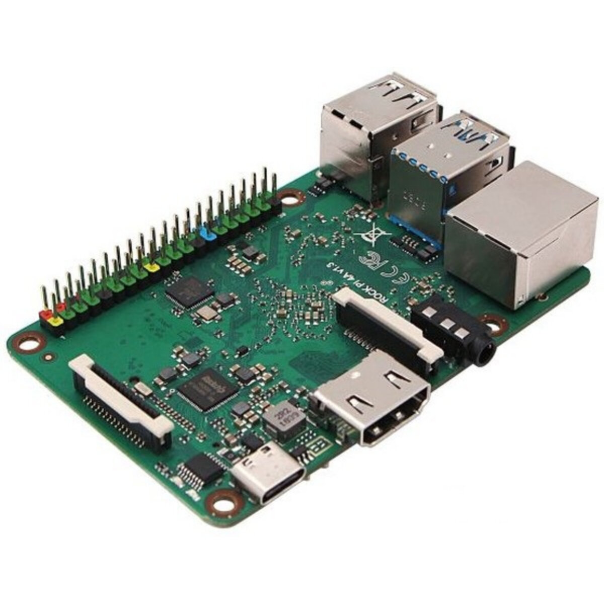Одноплатный компьютер ROCK Pi 4 Model A 4GB RK3399/4GB