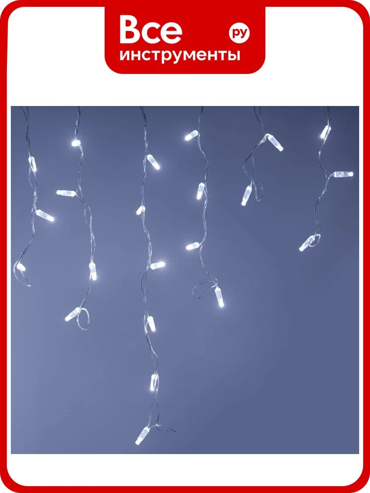 Светодиодная гирлянда Ardecoled ARD-EDGE-CLASSIC-2400x600-CLEAR-88LED-MILK-STD White 034103