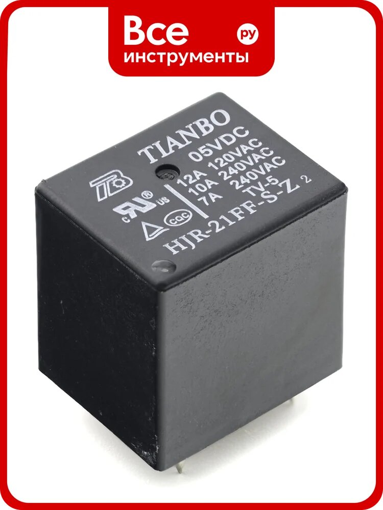 Реле Tianbo Relay HJR-21FF-5VDC-S-Z 121561