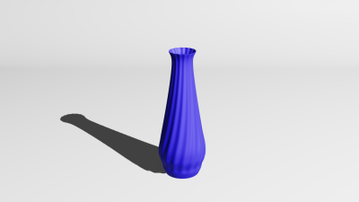 Ваза высокая, 3D-печать, 3DOPRU арт. VASE-3DT-b313c4134686