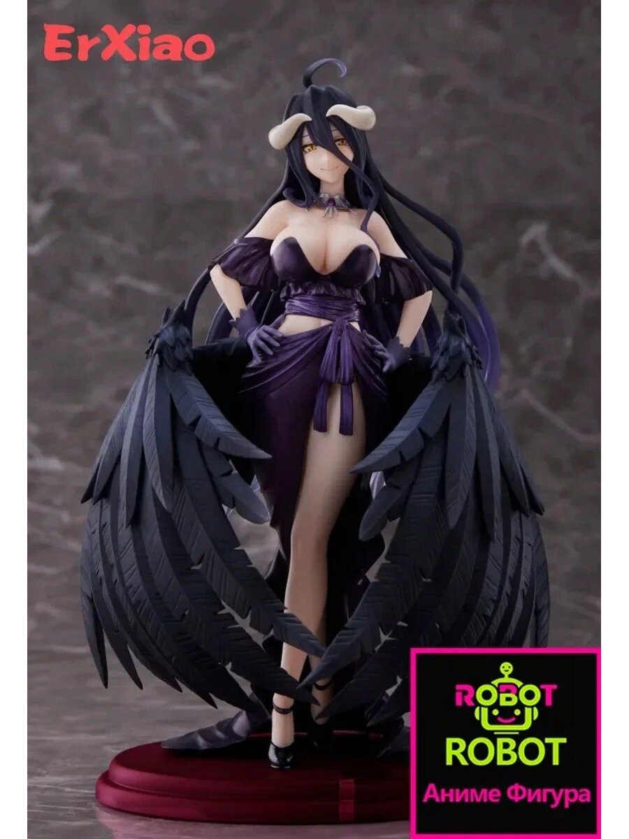 Фигурка TAITO AMP+ Figure Overlord IV Albedo Black Dress ver. 200mm ROBOT