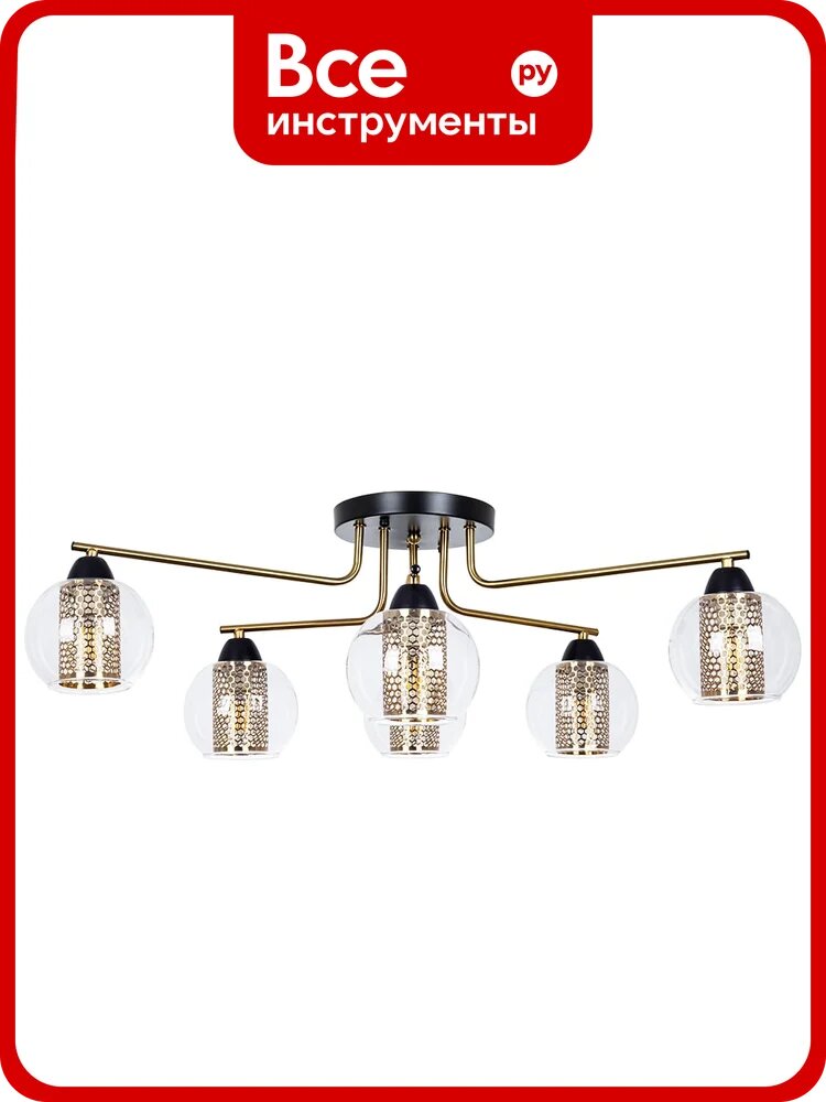 Потолочная люстра ARTE LAMP manchester A7045PL-6BK