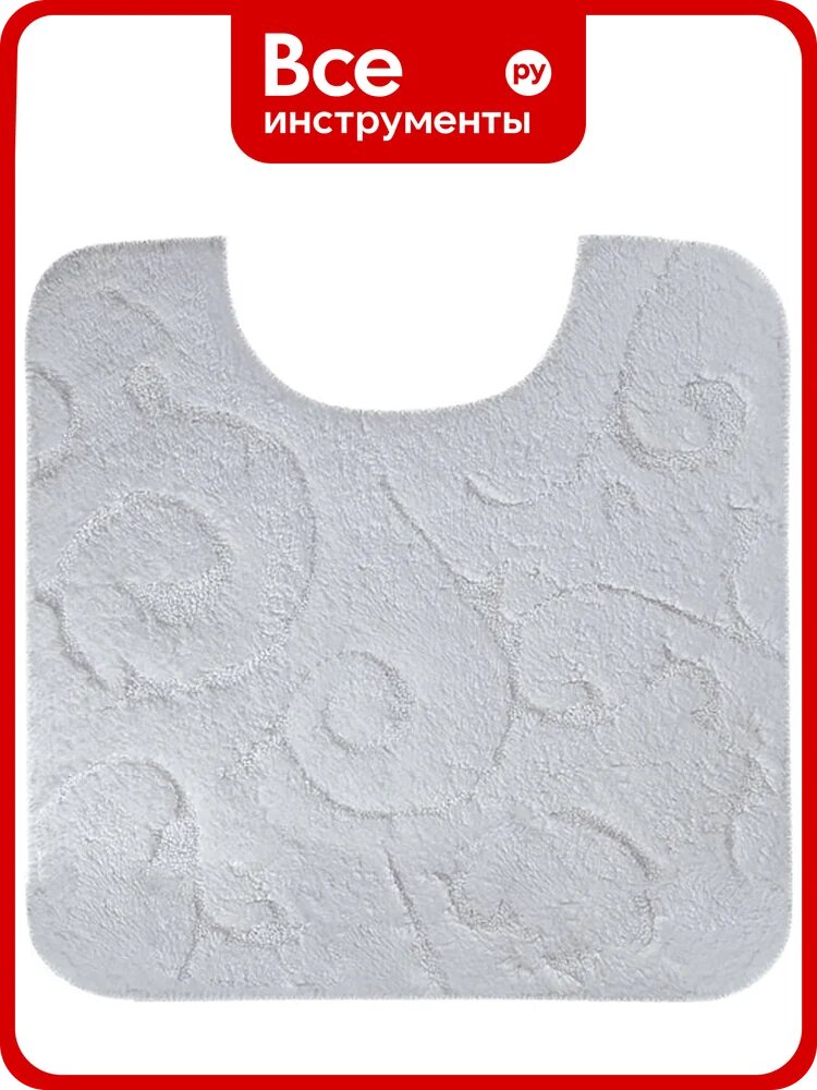Коврик для WC Migliore COMPLEMENTI 60x60 см, белый, узор 7 22945