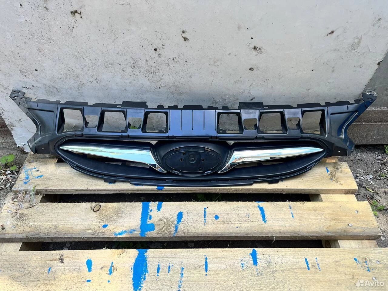 Решетка радиатора Hyundai Solaris 1, 863511R000
