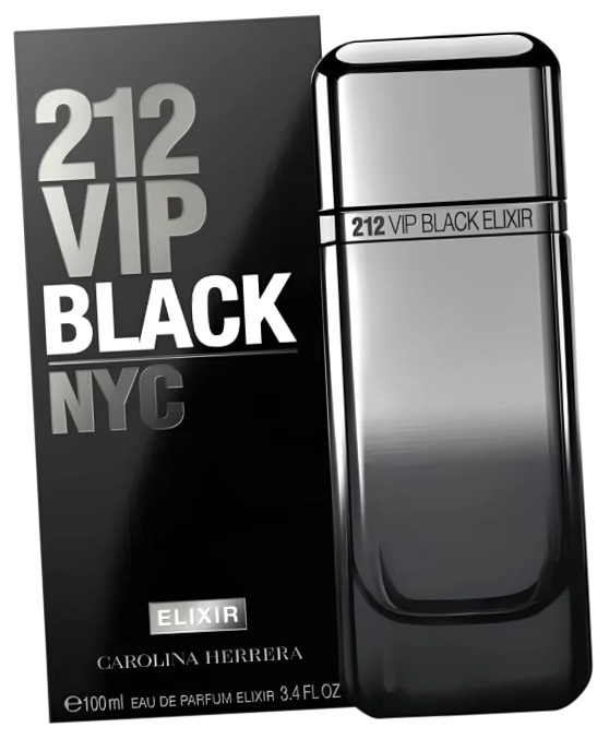 Парфюм для мужчин Каролина Херрера 212 Вип Блэк Эликсир 100 мл / 212 VIP Black Elixir