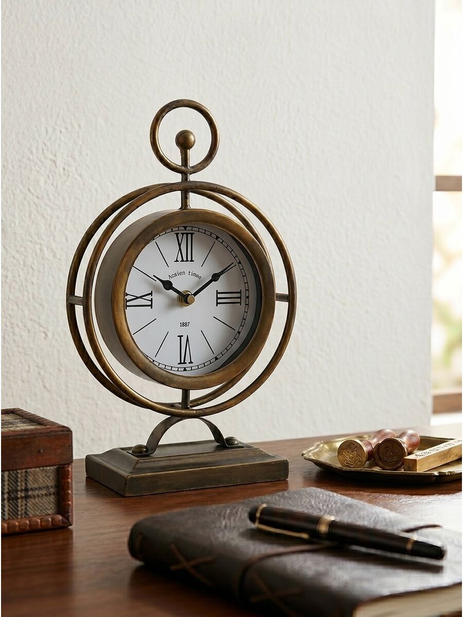 D0228 Часы настольные 20х9х32см, Glasar
