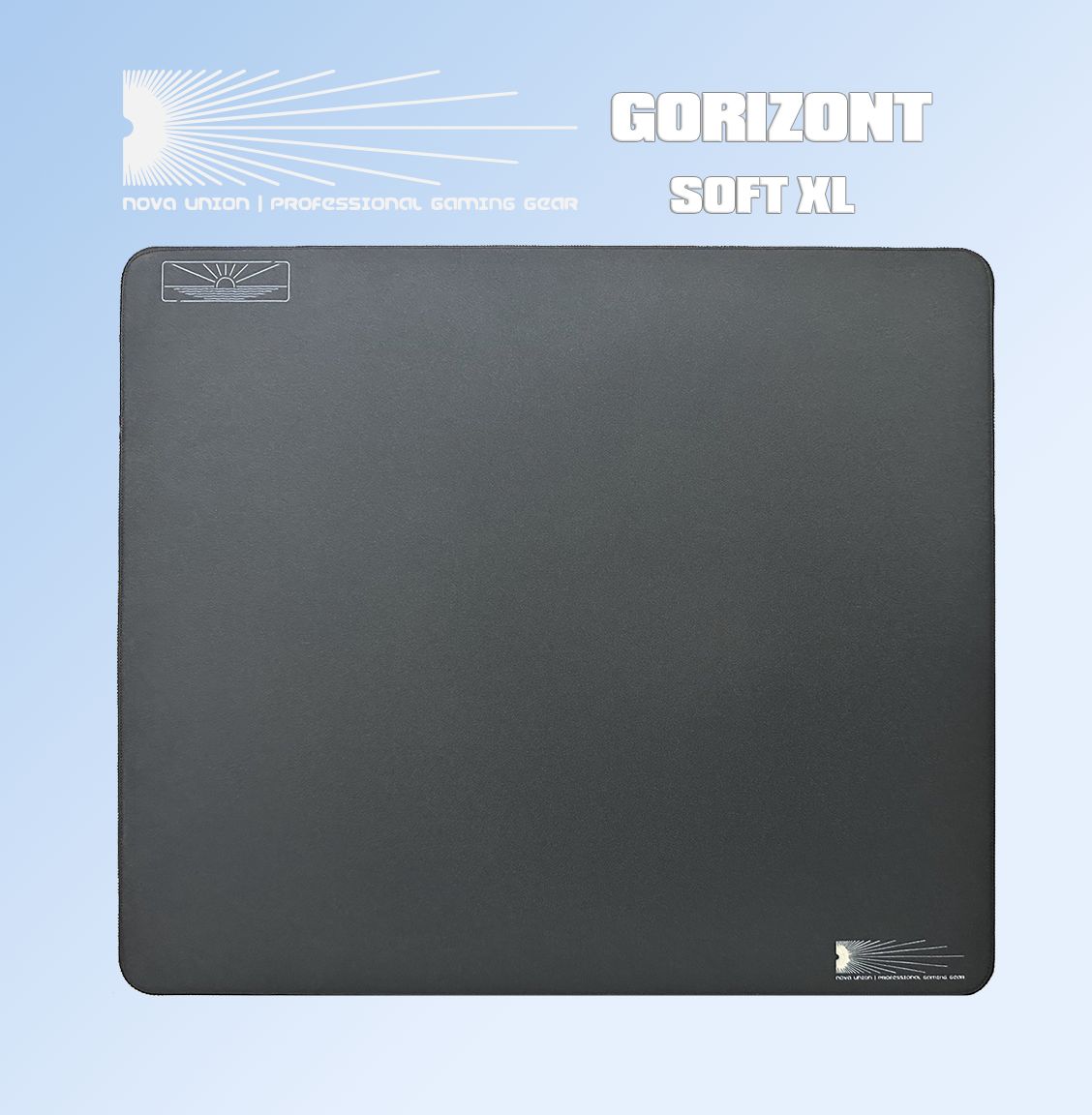 Профессиональный игровой коврик для мыши Nova Union-GORIZONT Soft XL