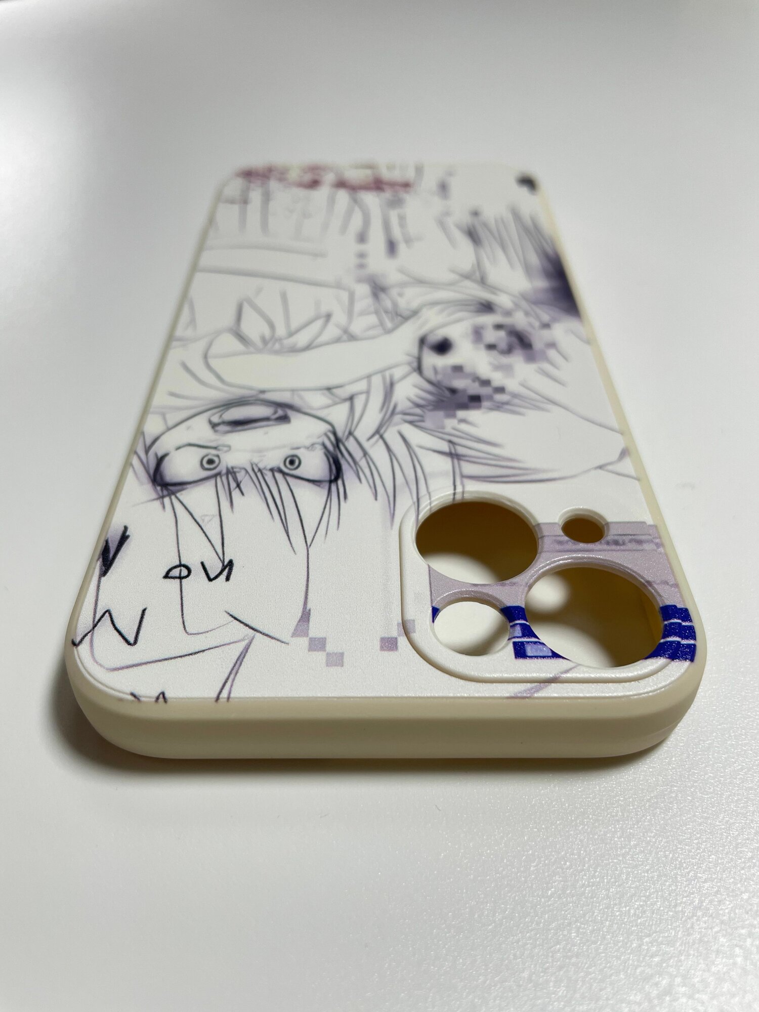 Чехол-Накладка для смартфона Apple iPhone 13, материал силикон, цвет белый — фото 1