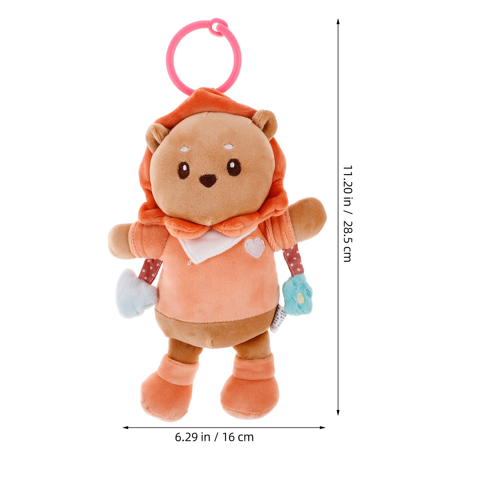Львенок Игрушка Декоративная Подвеска Для Автокресла Размер 28.50X16.00X7.00Cm