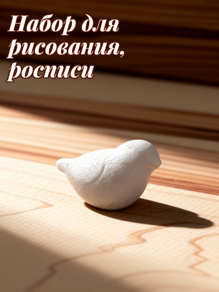10 Штук Детские ПоделкиDIY Птицы Для Рисования Игрушки Для Укладки Цветов Размер 10.50X5.00X5.00CM