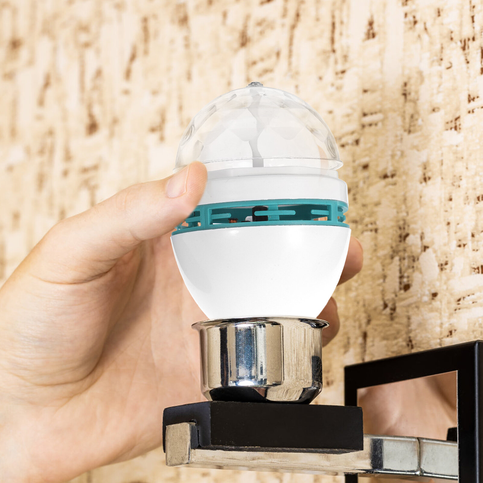 Lampada Rotating Светодиодная Лампа Освещения E27 3W Многоцветная Декоративная Лампочка Для Украшений 220V