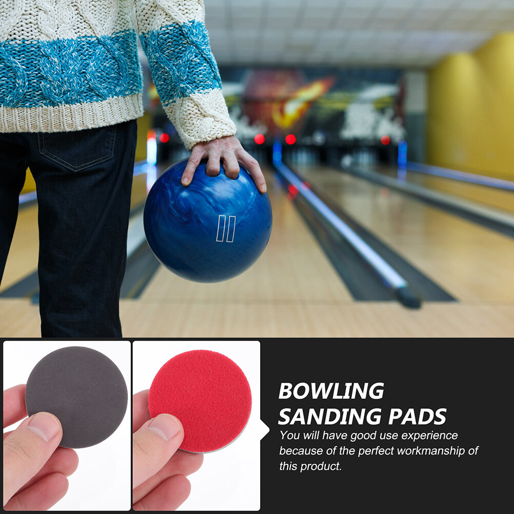 16 Штук Пескоструйные Подушки Для Полировки Bowling Мячей И Других Поверхностей Размер 0.5X5X5Cm
