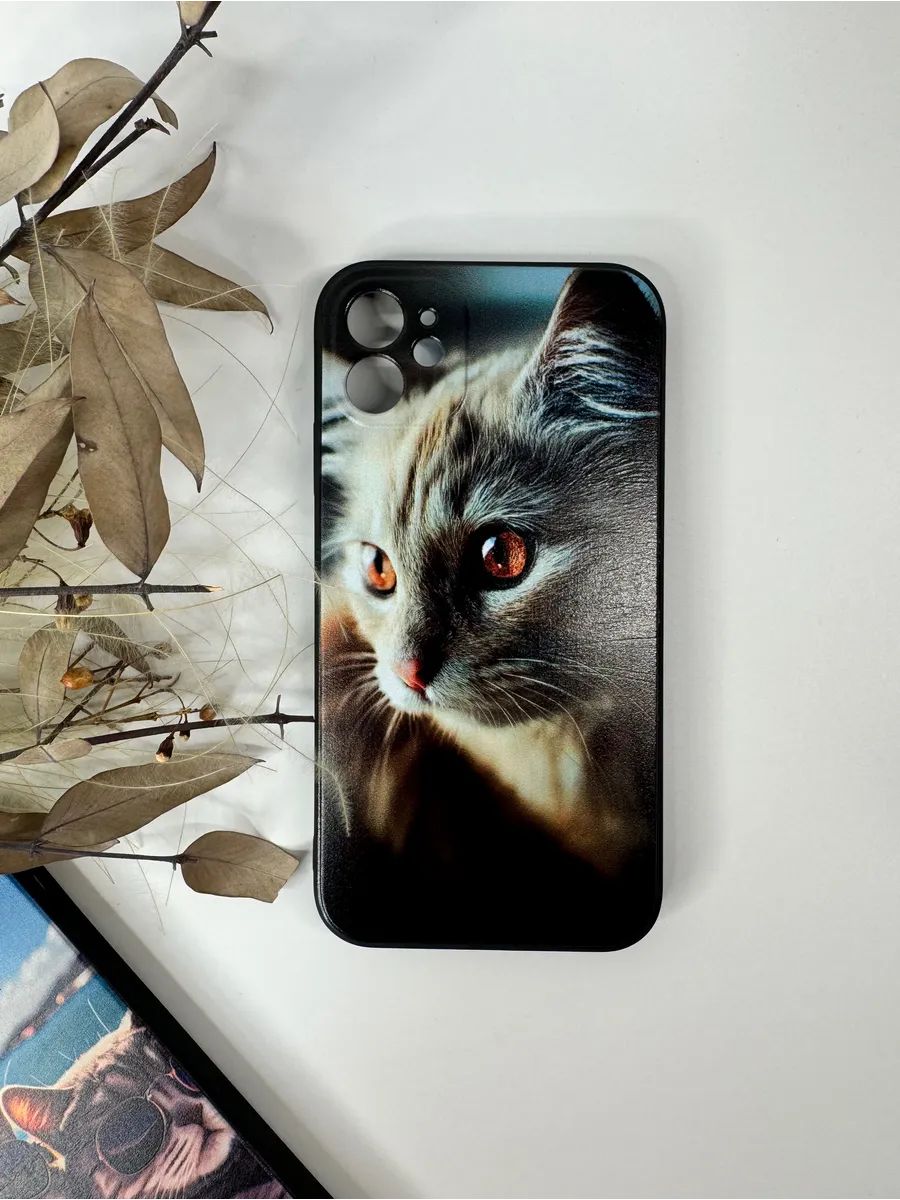 Чехол-Накладка для смартфона Apple iPhone 12 mini, материал силикон, цвет коричневый