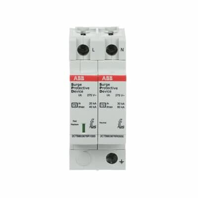 Устройство защиты от импульсных перенапряжений ABB OVR T2 1N 40-275 P QS 2CTB803972R1100