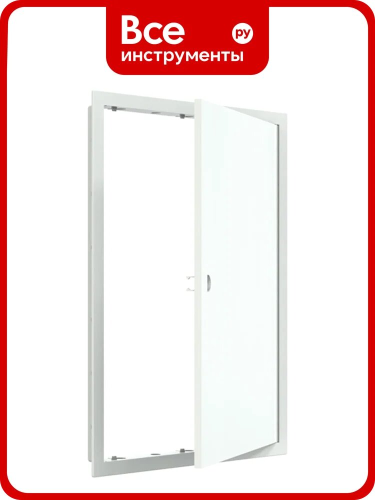 Люк-дверца ревизионная EVECS 318x418 с фланцем 296x396 с ручкой АБС 89-117 Л3040Р