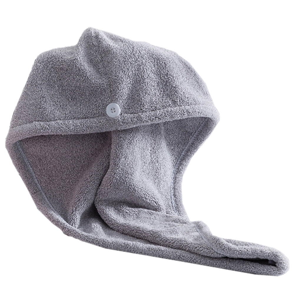 Полотенце Для Волос Из Кораллового Материала Быстрое Впитывание Влаги Durability 65X25Cm