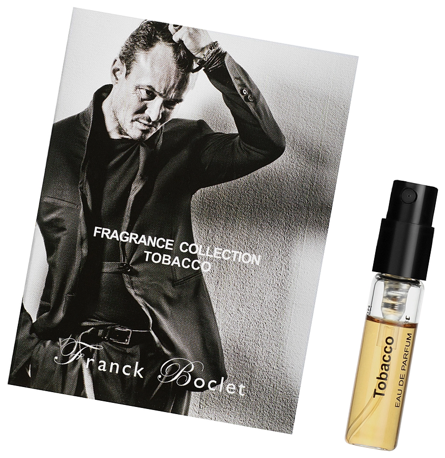 Парфюмерная вода Franck Boclet Tobacco пробник 1.5 / Франк Бокле Табак мини-формат / Аромат на каждый день