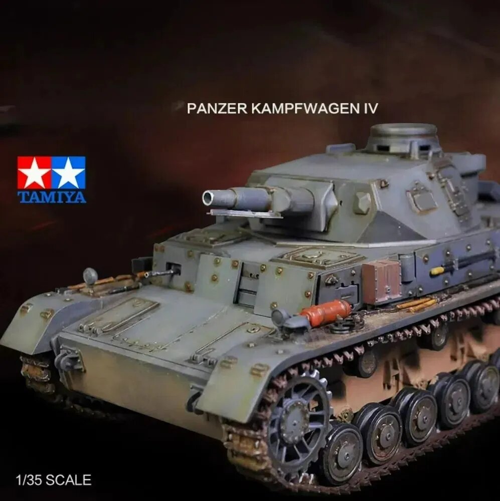 Tamiya 35096 1/35 Немецкая Panzer Kampfwagen Pz.Kpfw IV Ausf.D Модель сборки танков