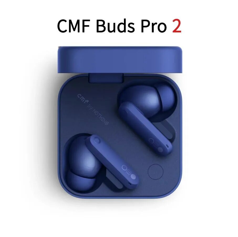 Nothing Наушники беспроводные с микрофоном CMF Buds Pro 2, Bluetooth, USB Type-C, темно-синий
