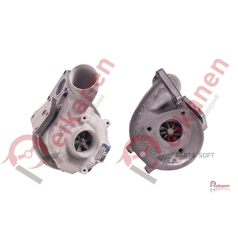 Турбокомпрессор BORGWARNER [восст в Reikanen] для AUDI A4/A6/A8/Q7 3.0TDI 05-11 [без ЭЛ. АКТ] [гар 1 год] T0254R от официального дистрибьютора, REIKANEN, артикул T0254R