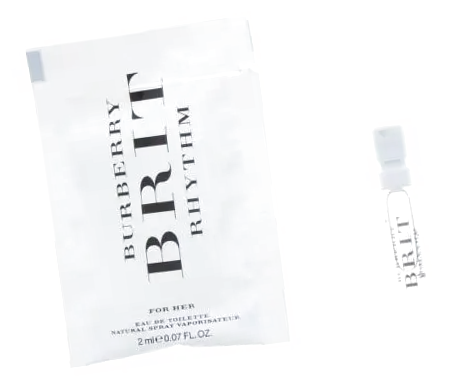 Пробник Burberry Brit Rhythm For Woman 2 / Туалетная вода Барбери Брит Ритм Фор Вумен миниатюра