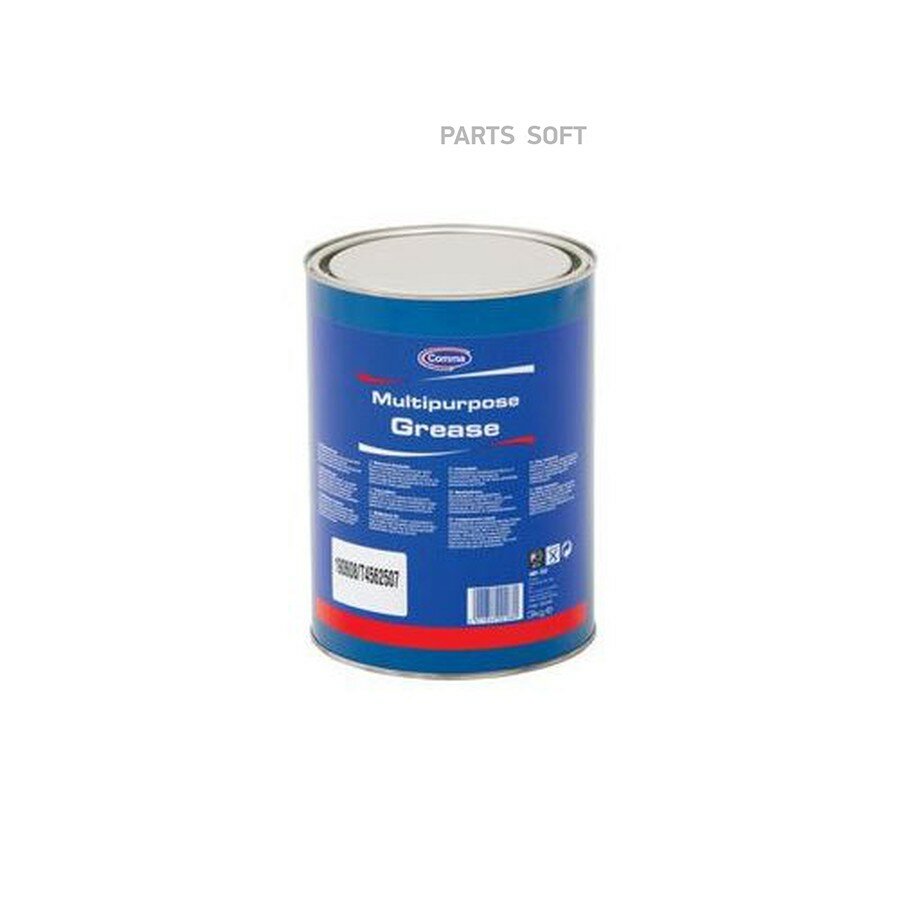 Смазка литиевая COMMA MULTIPURPOSE GREASE 2 3кг (GR23KG) от официального дистрибьютора, COMMA, артикул GR23KG