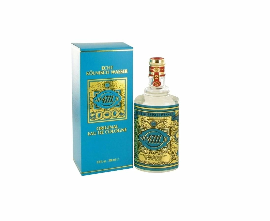 Одеколон Maurer & Wirtz 4711 Original Eau de Cologne 200 мл, цитрусовые фужерные