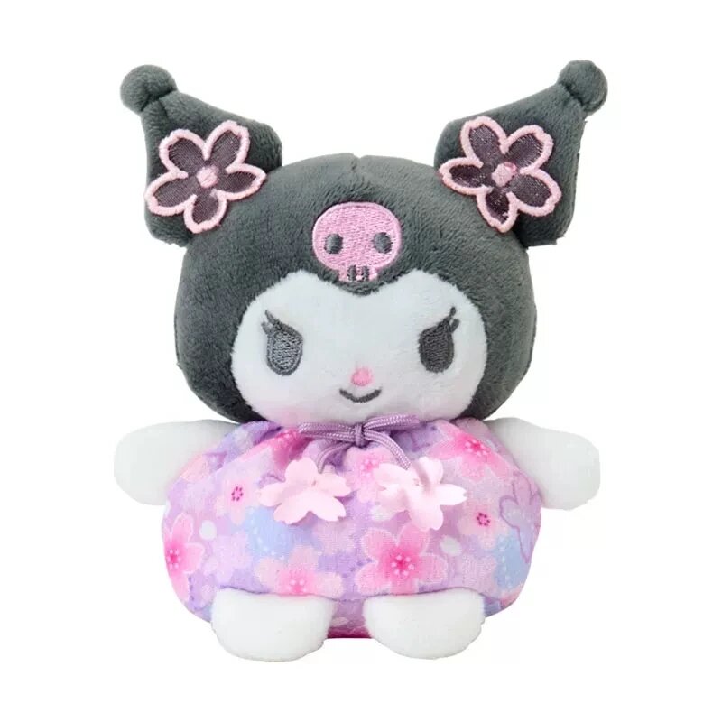 Оригинальная плюшевая кукла Sanrio из серии «Вишневые эльфы»: Синаморолл, Куроми, Мелоди. Милая коллекционная игрушка-украшение для дома, подарок на День святого Валентина.