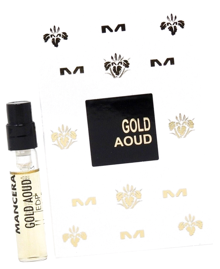 Красивый и стойкий аромат: Парфюмерная вода Mancera Gold Aoud пробник 2 / Мансера Голд Уд миниатюра
